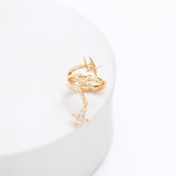 Celest Golden Earcuffs