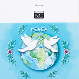 Pack Of 10 World Peace Seasons Greeting Card