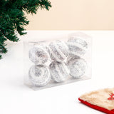 White Frost Chirstmas Tree Balls