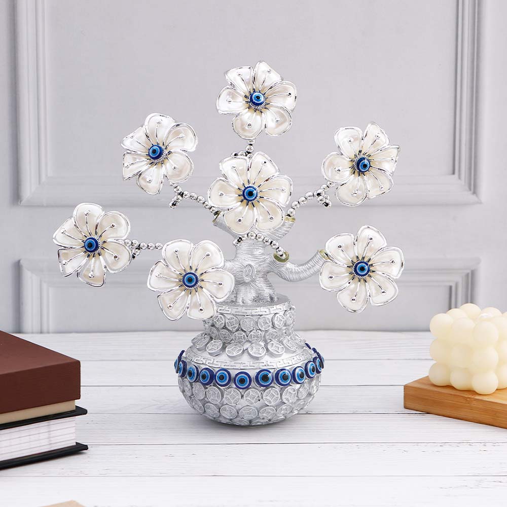 Blooming Evil Eye Vase