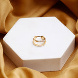 Minimalistic Golden Earcuffs