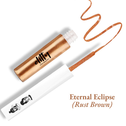 Elitty Rust Metallic Pop Coloured Eyeliner - Eternal Eclipse (4ml)