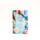 New Year Wishes Greeting Card with Envelope