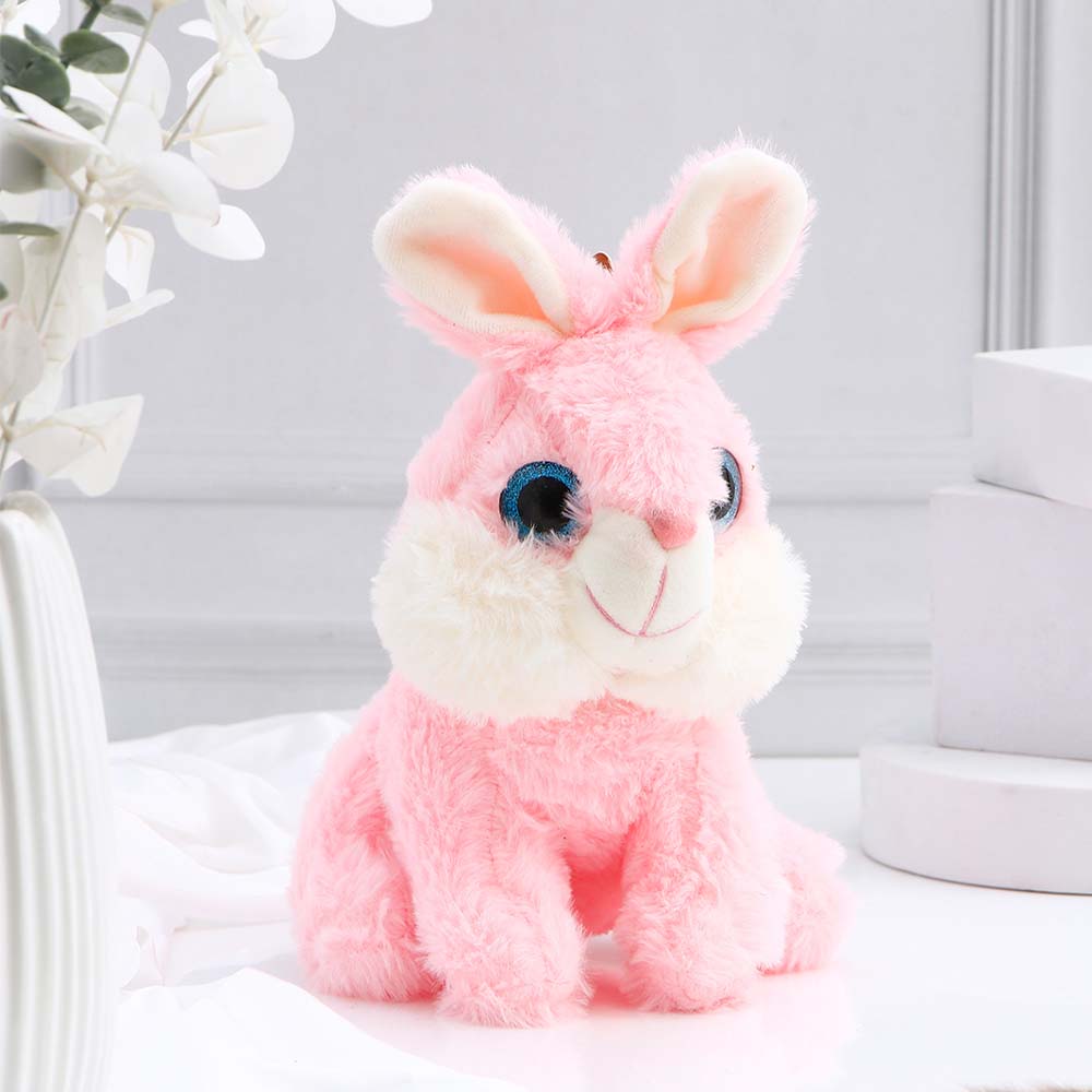 Pink Bunny Soft Toy | Cute Plush Gift for Kids Online Today!
