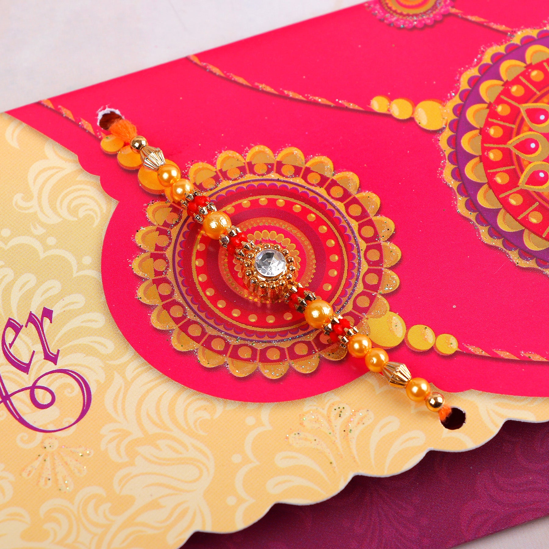 Dear Brother Rakhi mailer with Roli chawal and Envelope Pack of 3