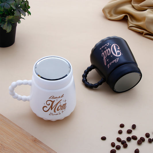 Mom and Dad Quoted Couple Mugs