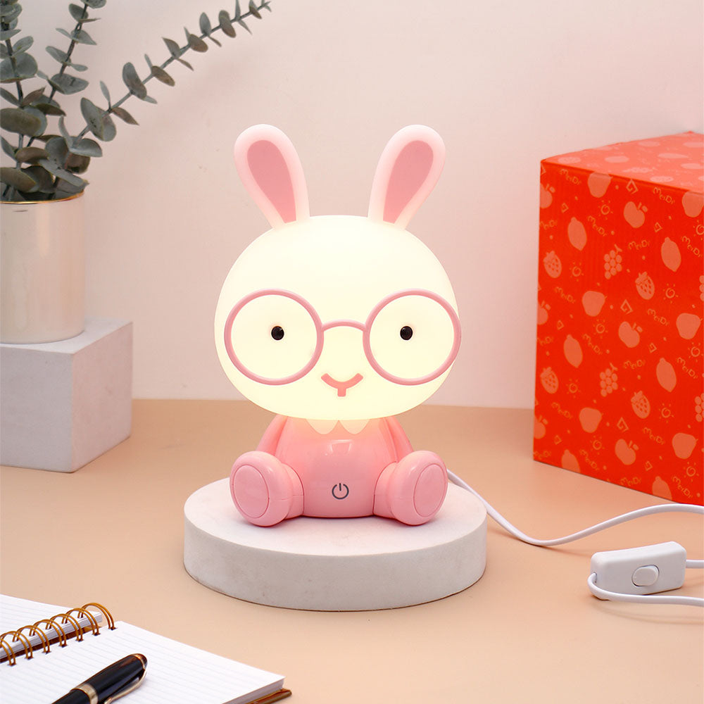 Adorable Bunny Night Light Kids Lamp
