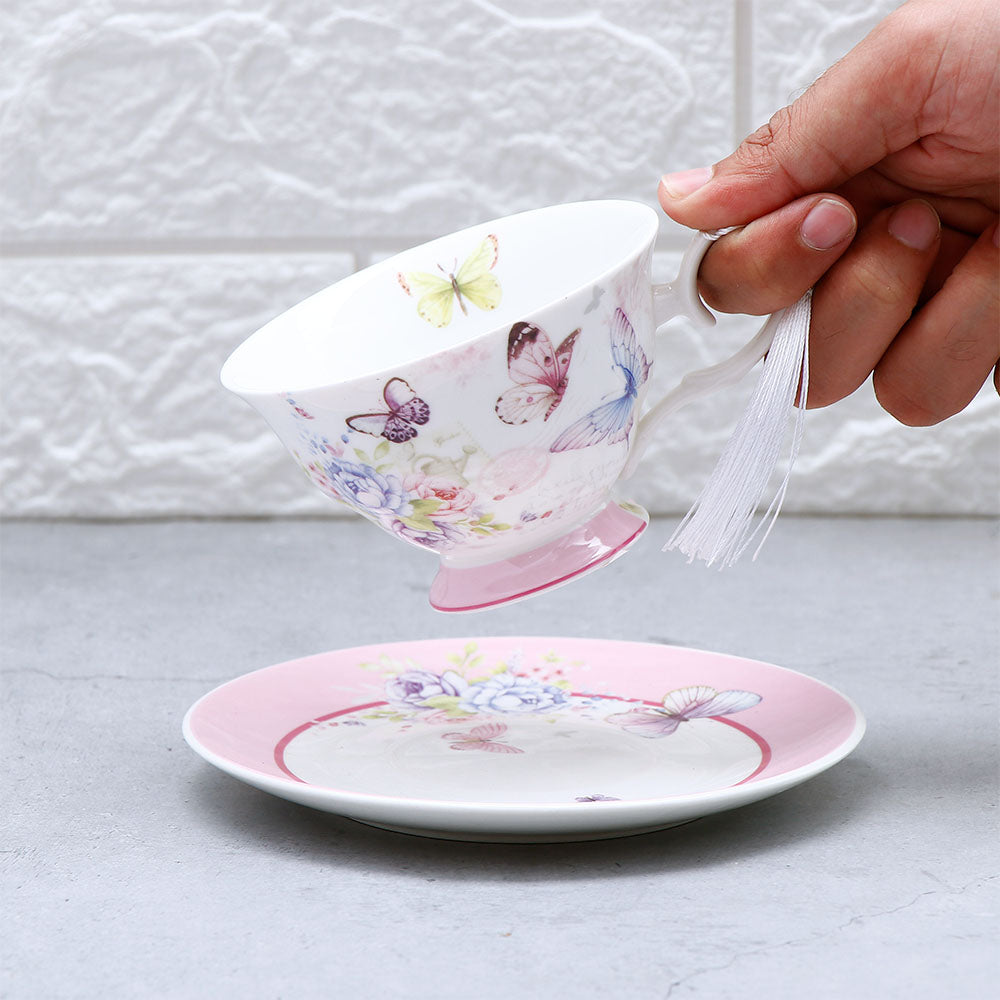 Pink Vintage Tea Set