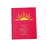 Rays of Sun Quoted Notebook
