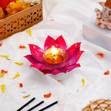 Lotus Akhand Jyoti Diya 