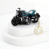 Blue Superbike Keychain