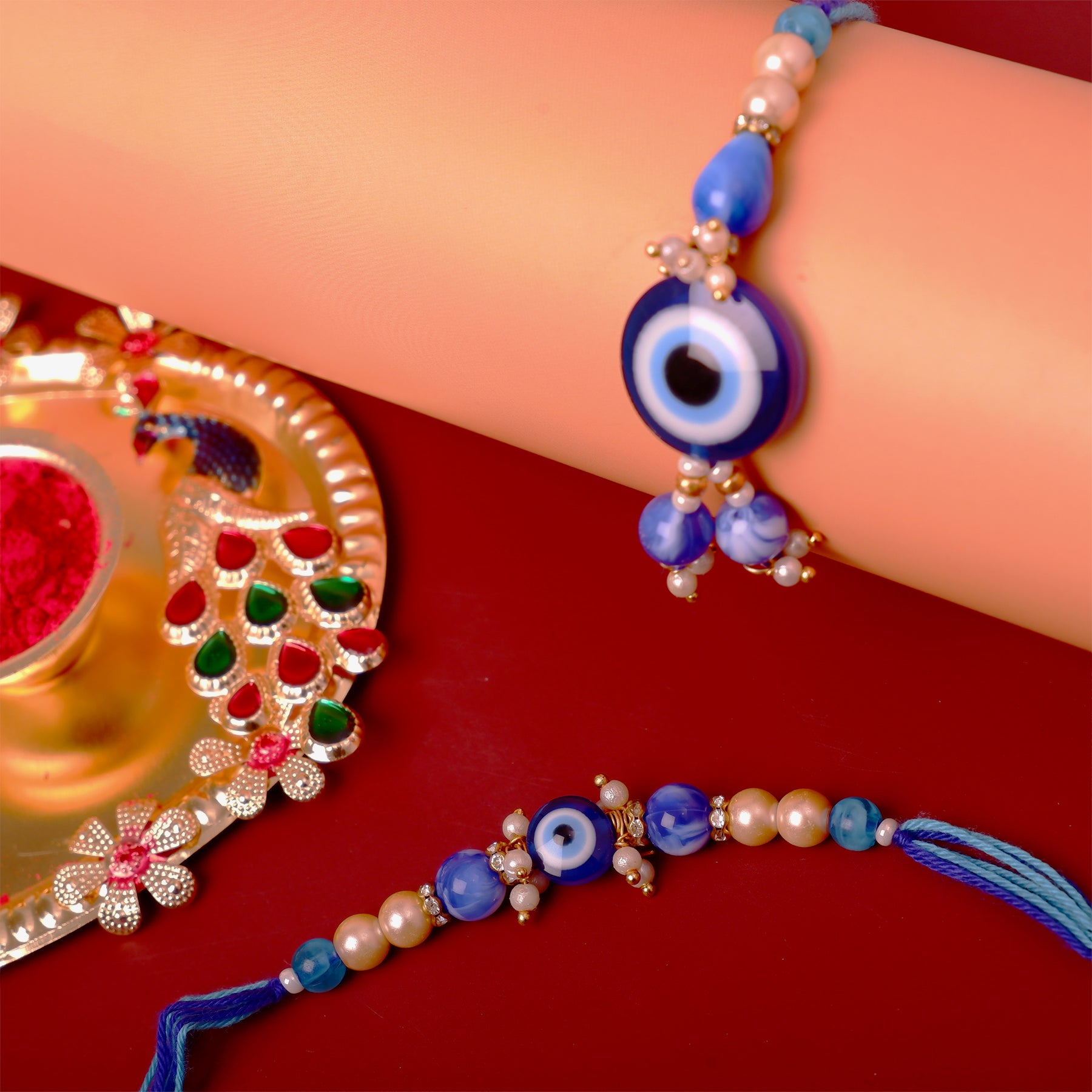 Sacred Evil Eye Bhaiya Bhabhi Rakhi