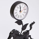 Wild Horse Figurine Clock