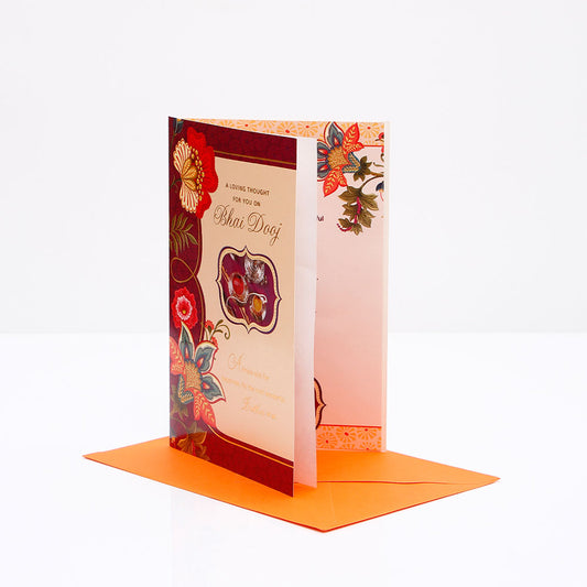Happy Bhai Dooj Greeting Card