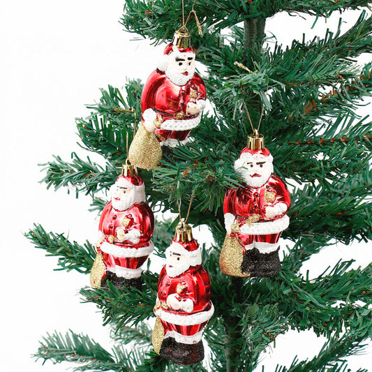 Pack of 4 Santa Christmas Decor