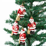 Pack of 4 Santa Christmas Decor