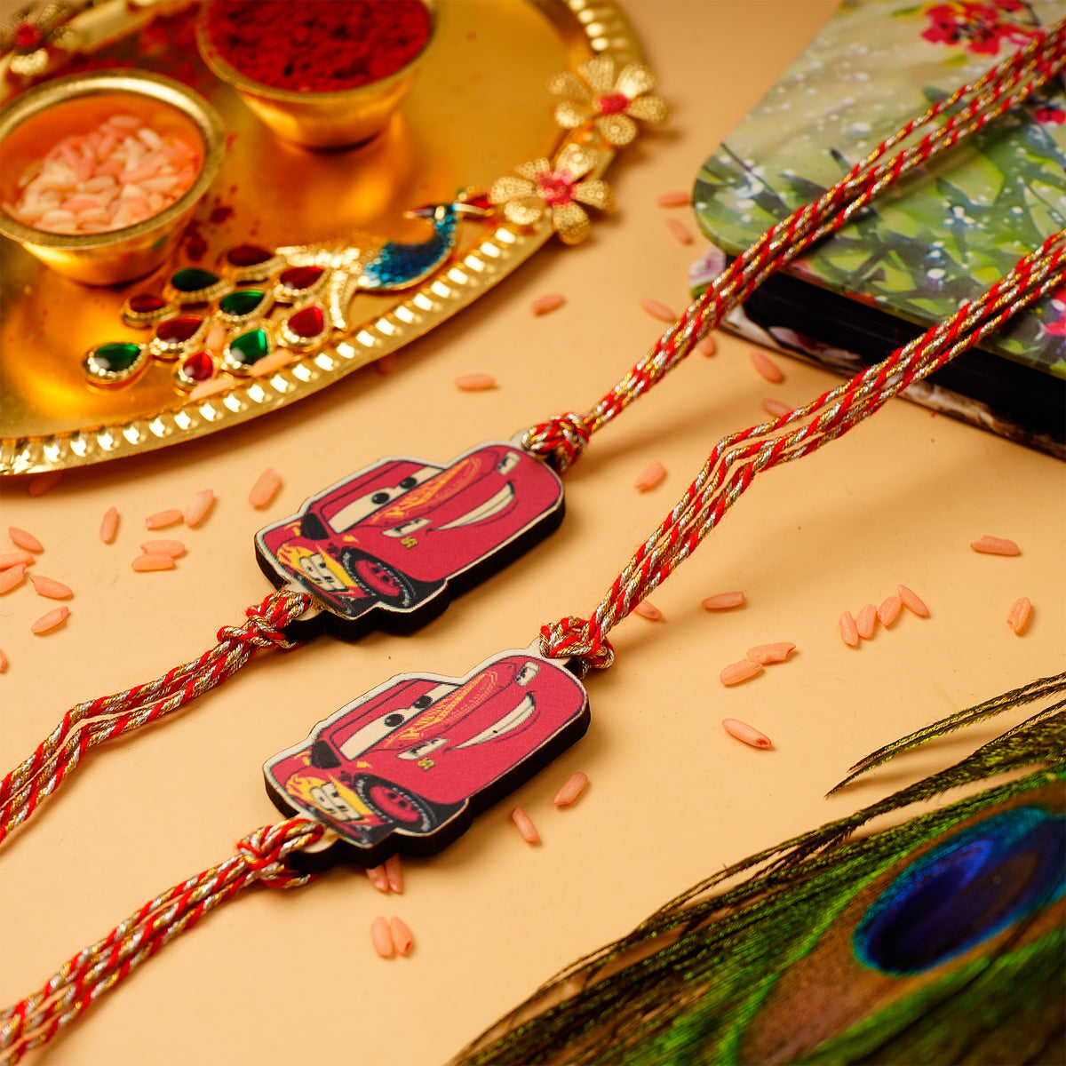 Cars Kids Rakhi Pack of 2