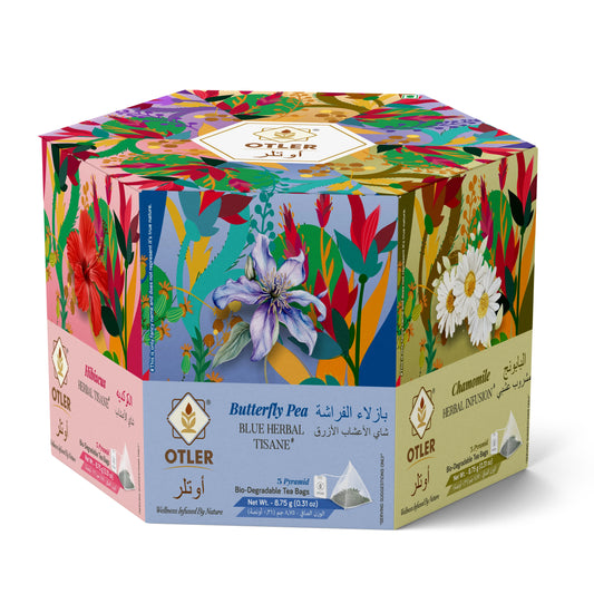 OTLER Hexagon Wellness Tea - 6 Flavours