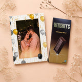 Loving Anniversary Personalised Card with Chocolate Bar