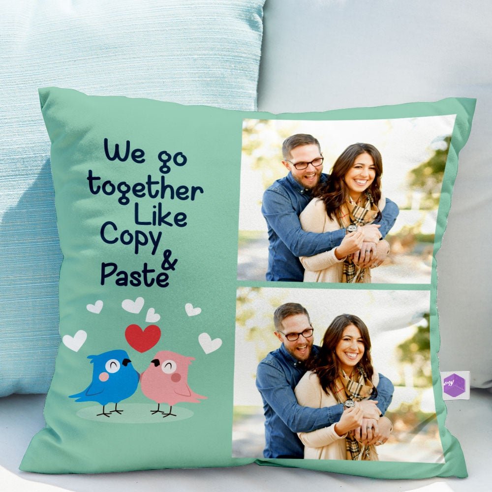Love Birds Customizable Cushion