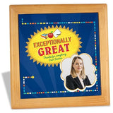 Exceptionally Great Teacher Personalized Wooden Tile