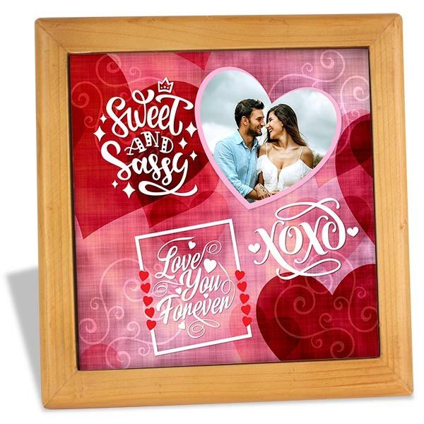 Sweet & Sassy Personalized Wooden Tile