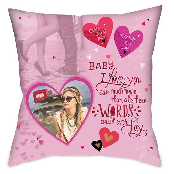 Love You Personalized Cushion