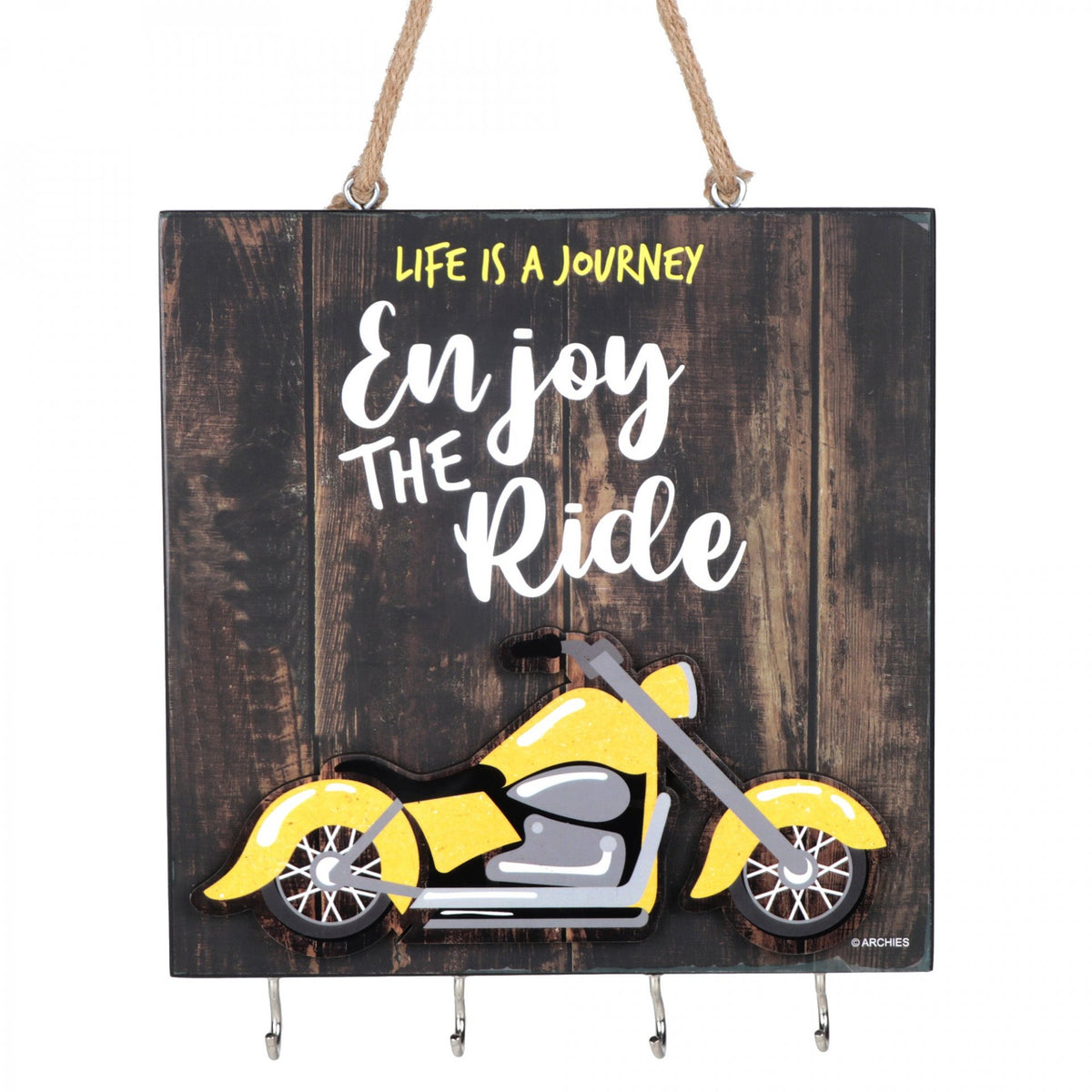 WOODEN KEY HOLDER (Bike)