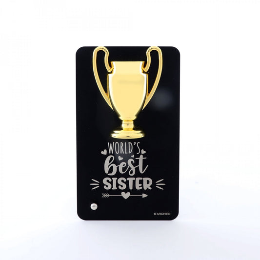 World's Best Sister Trophy