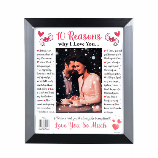 Wooden Quotation - 10 Reasons