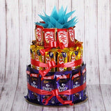 12 Cadbury'S Dairymilk Chocolates (14Gms Each) - 12 5-Star Chocolates (22Gms Each)- 10 Kitkats (12Gms Each)