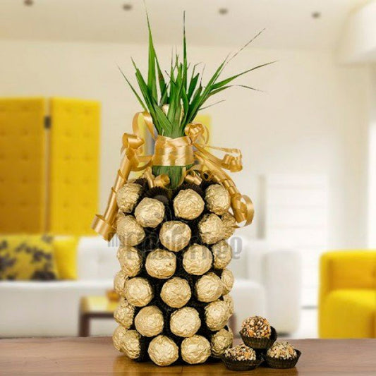 Arrangment Of 50 Ferrero Rocher Chocolates