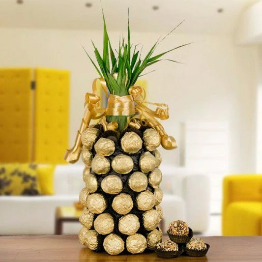 Arrangment Of 50 Ferrero Rocher Chocolates