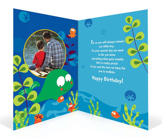 Amazing Son Birthday Personalised Card