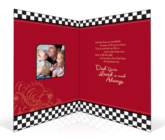 For My Dear Father Personalised Card