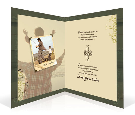 You're A True Hero Personalised Card