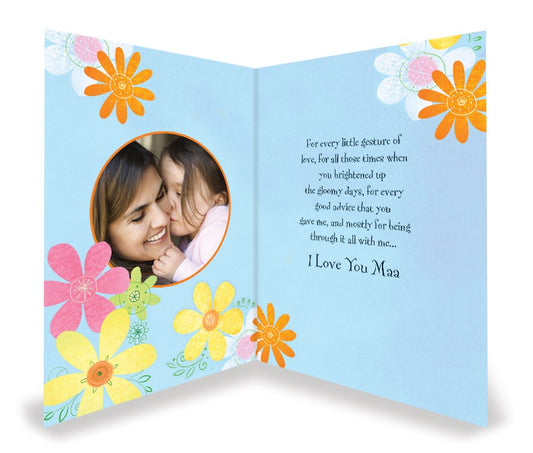 Maa Your Love Is Like A Gift To Me Personalised Card