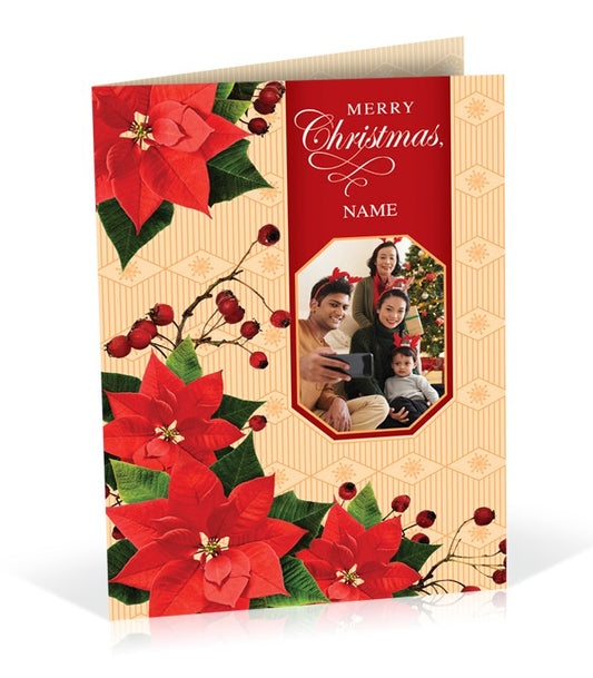 Merry Christmas Personalised Card