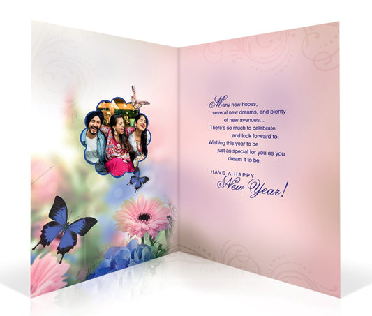 Happy New Year Personalised Card