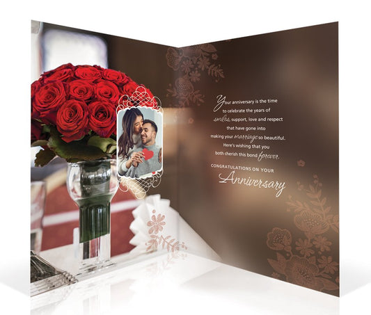 Anniversary Wishes For A Wonderful Couple Card