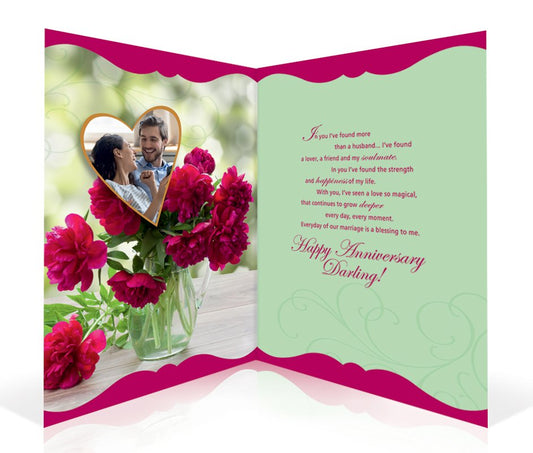 Anniversary Wishes For My Darling Husband Card