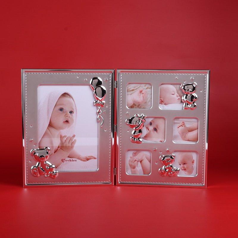 Premium Teddy Bear and Stars Design Foldable Photoframe