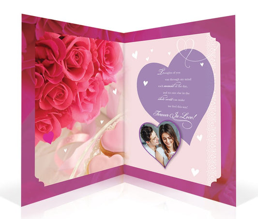 To The One I Love Personalised Card
