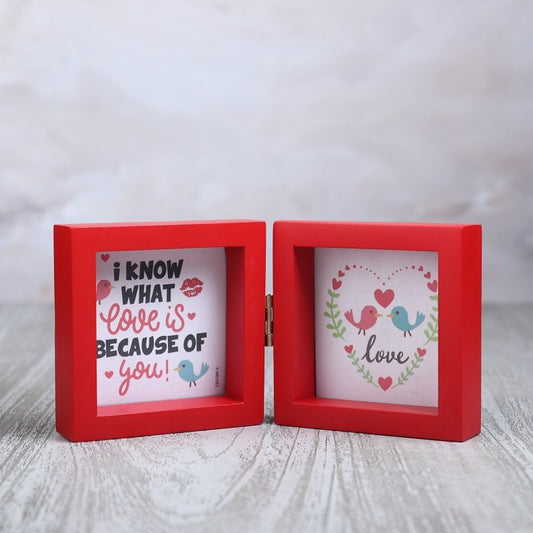 Red Mini Twin Photoframe