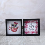 Black Big Twin Photoframe