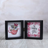 Black Big Twin Photoframe