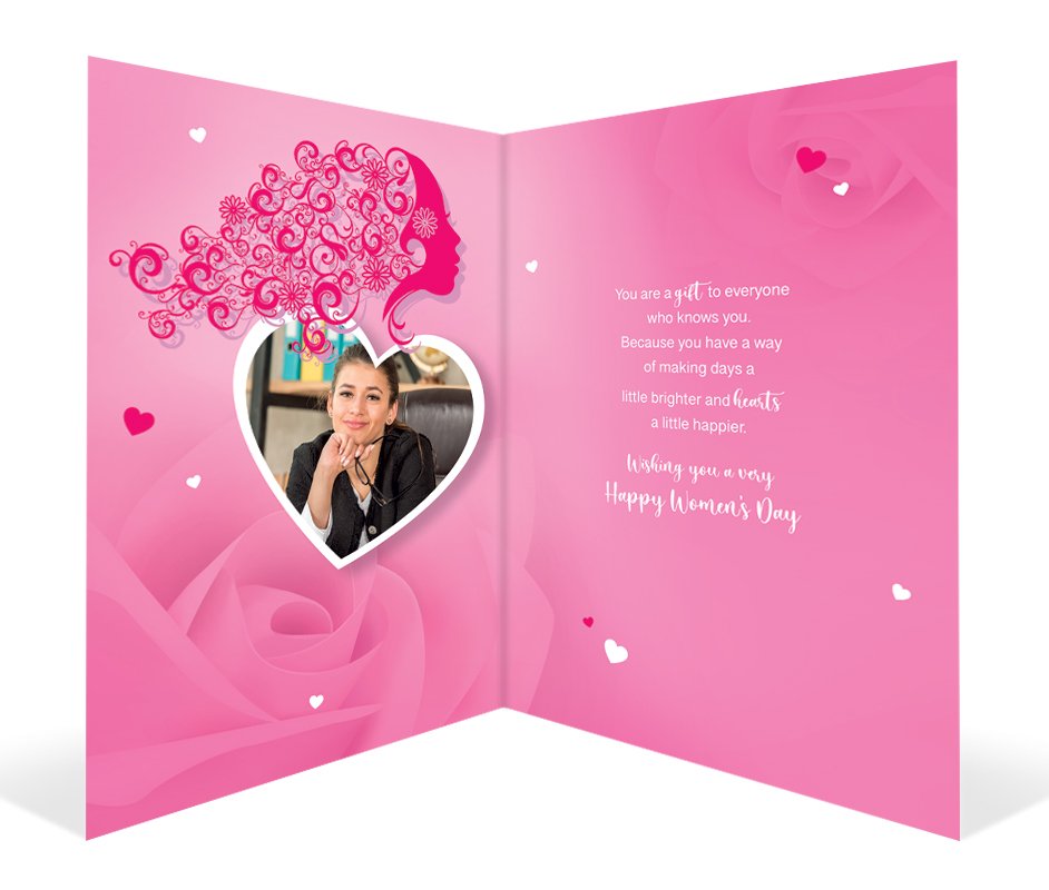 Woman is a Wonderful Blessing Greeting Card