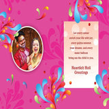 Enjoy Holi Let Pichkaris Drench You Greeting Card