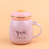 Love You A Lifetime of Love Peach Mug