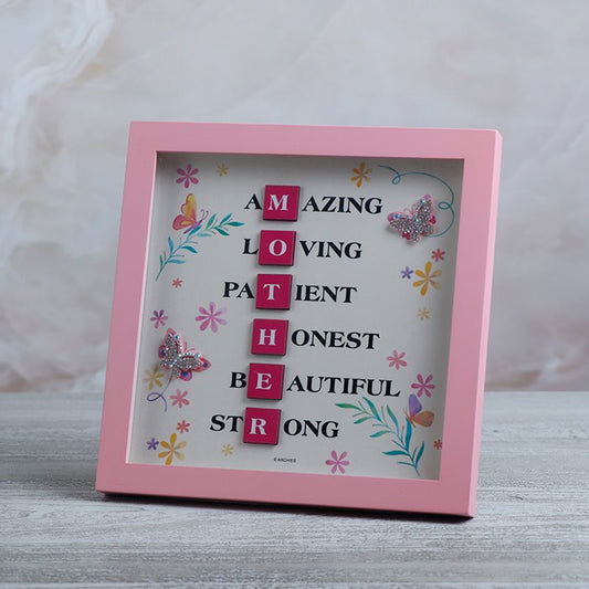 Keepsake Amazing Mother Quotation